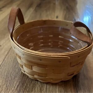 1998  Longaberger Handwoven Basket w/Plastic Liner